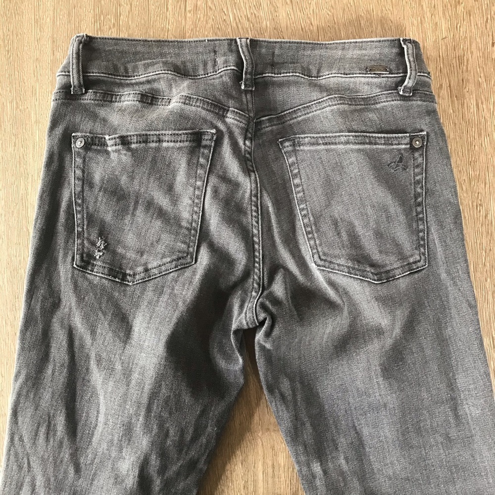 DL1961 Gray Distressed Jeans JAXDL Size 27 - Picture 5 of 7